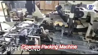 White Cigarette Packing Machine / Shell And Slide Boxes Packaging Packer Line 25 Cigs Per Pack
