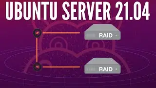 INSTALAÇÃO UBUNTU SERVER 21.04 COM RAID VIA SOFTWARE | Particionamento Manual