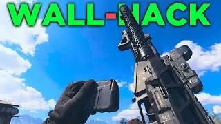 the NEW GUN gives WALL HACK - 