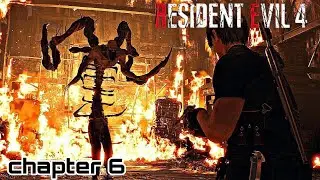 Resident Evil 4 Remake Chapter 6 #Boss fight Horror game 