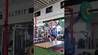 No Foot Mid-Hang Snatch