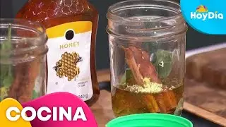Aprende a infusionar la miel con hierbas para mejorar la digesti&oacute;n | Hoy D&iacute;a | Telemundo