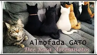 Almofada gato