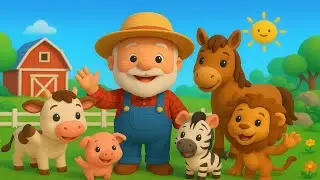 Old MacDonald Had a Farm + More | Animal Sound Songs | Nursery Rhymes & Kids Songs