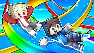 Helix a Kevin vs NEJVĚT&Scaron;&Iacute; AQUAPARK v Minecraftu!