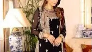 Fancy Embroidery Dress Design | Party Wear & Bridal Look