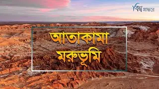 আতাকামা মরুভূমি - যে শুষ্ক প্রান্তর ছেয়ে যায় রঙিন ফুলের সমারোহে | বিশ্ব প্রান্তরে | Atacama Desert