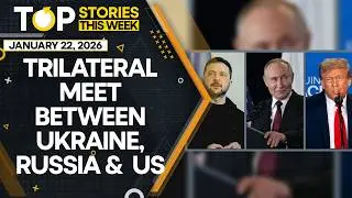 Davos 2026: First Trilateral Meet Between Ukraine, Russia and US | WION Top Videos