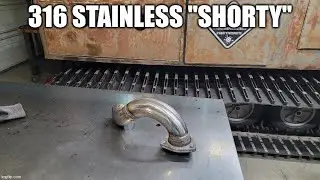 Rusty the Spryte build part 128 (316 stainless dump tube exhaust)