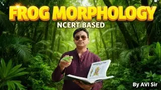 Frog Morphology under 30 mins #neetaspirents #2026aspirant #biology #biologylecture #neet 