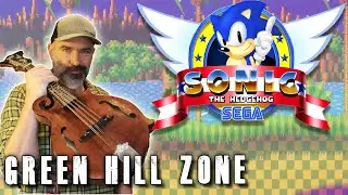 SONIC ★ Green Hill Zone ★ Banjo cover #sonic