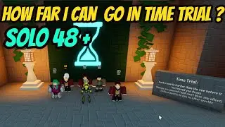 Insane Solo Time Trial Run (Wave 48+) - Anime Fighters