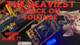 Weighing Dollar tree pokemon 3 card packs The heaviest on YouTube Weighing tutorial