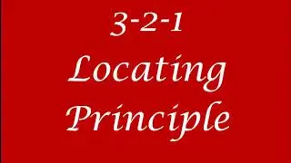 3 2 1 principle of location in Jigs and Fixture..