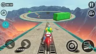 Impossible Stunt Bike Tracks 3D Game 2021 - Bike Games #1 - Android Gameplay