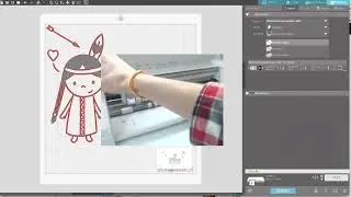 Silhouette Studio - Plotten auf Stoff - einfarbige Datei