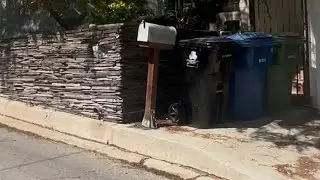 Wonderland Murder House Mailbox on Wonderland Avenue in Hollywood, California #wonderland