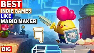 Top 10 BEST Indie Games like Mario Maker (Build-your-own titles)