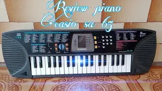Lagu Happy Birtday || Piano CASIO SA 65 #pianocasiokeyboard #review #coverpiano