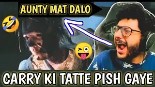 CARRY KI TATTE PISH GAYE 🤣 CarryMinati VISAGE HORROR HIGHLIGHTS #carryminati #carryislive #horror