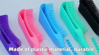 Professional Curved Vented Detangling Brush Manufacturer | Fast Dry & Massage [MVB1649]