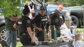 Perry Township kicks off Police Week with Cops and Bobbers youth fishing derby