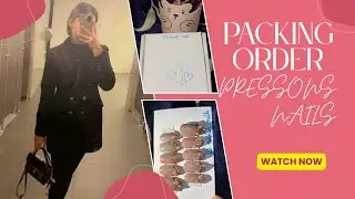 Press On Nails Packing Video 💅 | Small Business ASMR 