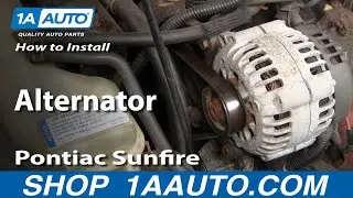 How to Replace Alternator 96-98 Pontiac Sunfire