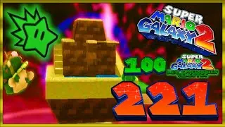 Super Mario Galaxy 2 - RE - FORTERESSE R&Eacute;TRO : ETOILE VERTE N&deg;2 - [#221]