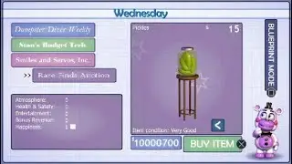 buying pickles in FNaF 6 to cure my depression