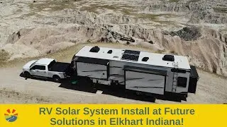 RV Solar System Install at Future Solutions in Elkhart Indiana!