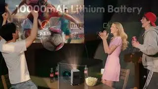🌟 BYINTEK P70X Portable Mini Projector &ndash; Outdoor Movie Nights Made Easy!