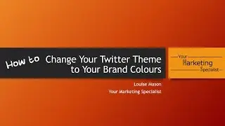 How to change Twitter theme colour