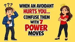 When an Avoidant Hurts You, Confuse them with this 7 power moves | Avoidant Mindset
