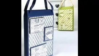 Stampin Up UK Shopping Bag Card Holder