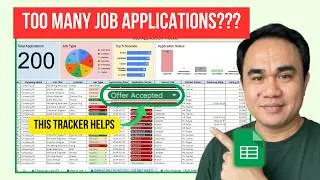 [TAGALOG] Build a Job Application Tracker Template in Google Sheet