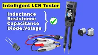 Fnirsi Intelligent LCR Meter with Tweezer, FNIRSI LCR ST2 Tester