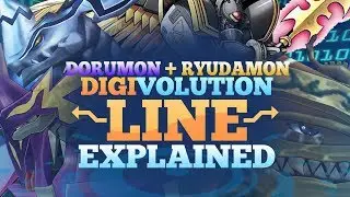 Digimon - Dorumon & Ryudamon Digivolution Line Explained!