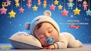Mozart Brahms Lullaby 💤 Soothing Baby Music🎵 Sleep Instantly in 3 Minutes 🌙 Overcome Insomnia