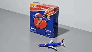Обзор модели самолёта Boeing 737-800 