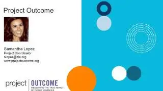 Webinar - Measuring Program Outcomes -2016-05-04