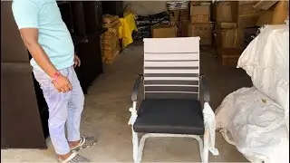 Full fiting net visitor chair new assumble chair all part fitting for 5 minute