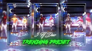 TOP 3 TRENDING PRESET ❤️ || FF DUO EDIT || DRIVE LINK PRESET 🔗 @URR_CRE3TOR