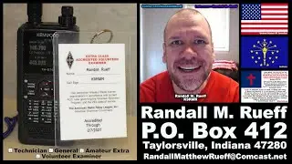 Randall M. Rueff - K9RMR - 2-10-2021 A.D.