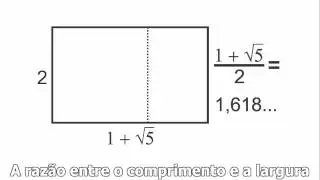 Retângulo de Ouro - Golden rectangle