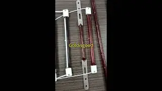 High quality infrared heat lamp 680mm 220v 1100w ir lamp for curing oven paint