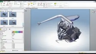 Creating an Engine Assembly Manual with the Help of SolidWorks Composer