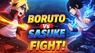 Boruto vs Sasuke Uchiha Full Fight 🔥 Naruto Next Generations Epic Battle