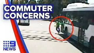 Pedestrians and passengers dice with death on Sydney's roads | Nine News Australia