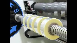 High-Speed Slitting Machine for Film and Flexible Packaging Materials